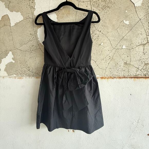Pearl by Georgina Chapman Dress Bow Back Sleeveless Cocktail Mini Party LBD - Picture 3 of 5